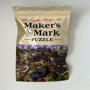 NEW Makers Mark Puzzle 2021 Ambassadors Christmas Gift Sealed Bourbon Whiskey